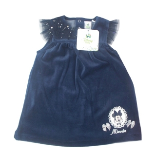 Minnie Velour Dress With Bows -- £7.99 per item - 4 pack